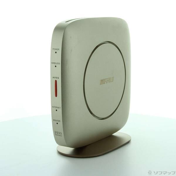 〔中古〕BUFFALO(バッファロー） AirStation WSR-A2533DHP2-CG シャンパンゴールド〔276-ud〕