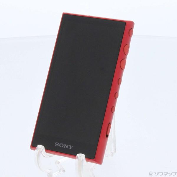 〔中古〕SONY(ソニー) WALKMAN A100シリーズ メモリ32GB+microSD レッド NW-A106〔258-ud〕