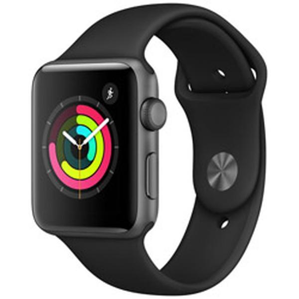 〔中古〕Apple(アップル) Apple Watch Series 3 GPS 42mm スペースグレイアルミニウムケース バンド無し〔258-ud〕