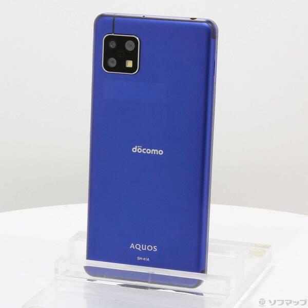 SHARP - AQUOS Sense4 SH-41Aブラック　SIMロック解除 ネットワーク〇 AQUOS Sense4 SH-41Aブラック SIMロック解除 ネットワーク〇