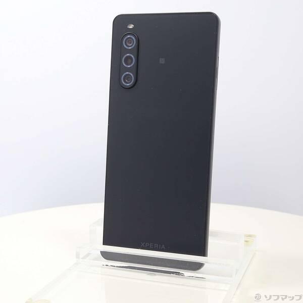 中古〕SONY(ソニー) Xperia 10 V 128GB ブラック SOSAY2 Softbank SIM 
