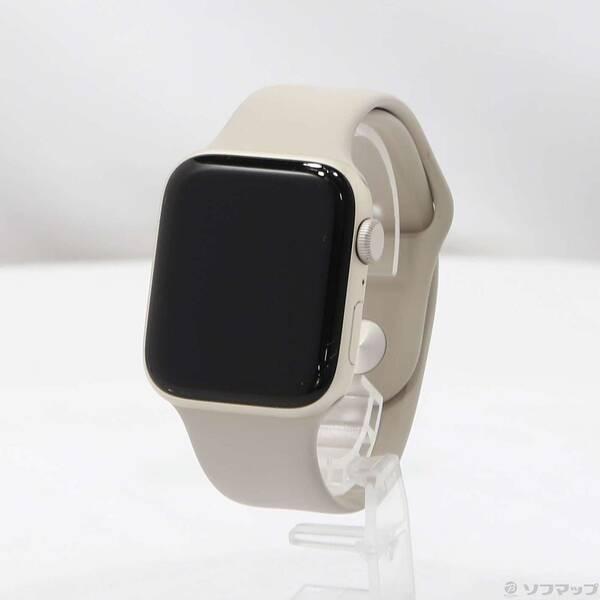 中古〕Apple(アップル) Apple Watch SE 第2世代 GPS 44mm スター 中古〕Apple(アップル) Apple Watch SE 第2世代 GPS 44mm スター