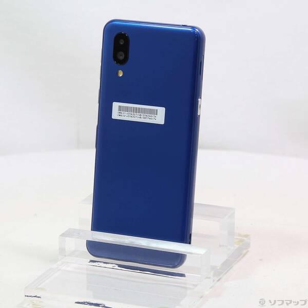 中古〕SHARP(シャープ) シンプルスマホ6 64GB インディゴブルー SHSHZ2 