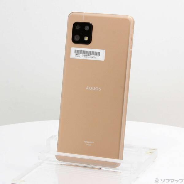 中古〕SHARP(シャープ) AQUOS sense6s 64GB ライトカッパー SHG07 au