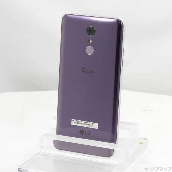 中古〕LG(エルジー) LG Q Stylus 32GB ラベンダー 801LG Y