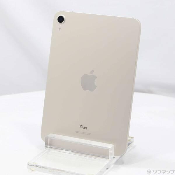 中古〕Apple(アップル) iPad mini 第6世代 64GB スターライト MK7P3J