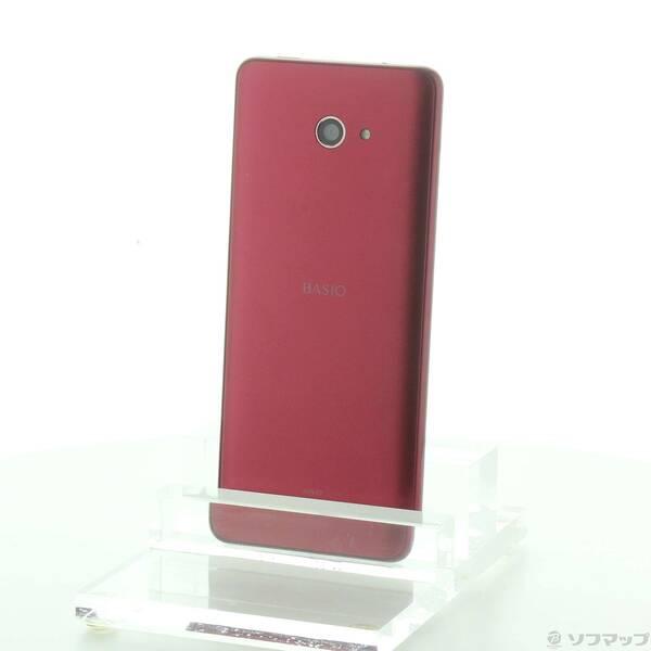 中古〕KYOCERA(京セラ) BASIO4 32GB ワインレッド KYV47 au
