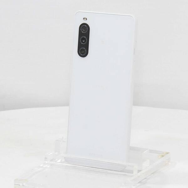 中古〕SONY(ソニー) Xperia 10 V 128GB ホワイト SOSAY3 Softbank SIM 