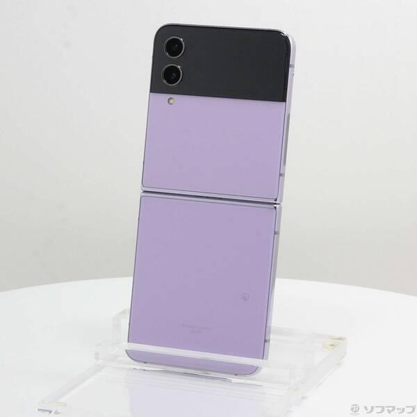 SAMSUNG - 【極美品】au Galaxy Z Flip4 SCG17 SIMフリー パープル 中古〕SAMSUNG(サムスン) Galaxy Z Flip4 128GB ボラパープル