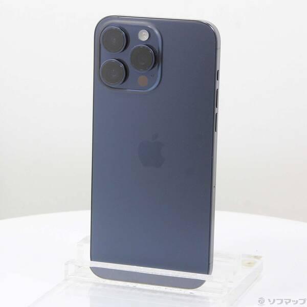 Apple iPhone15 Pro ブルーチタニウム 本体⑤ 中古】iPhone15 Pro 256GB ブルーチタニウム MTUG3J／A SIM