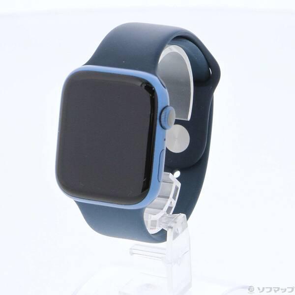 中古〕Apple(アップル) Apple Watch Series 7 GPS 45mm ブルー 
