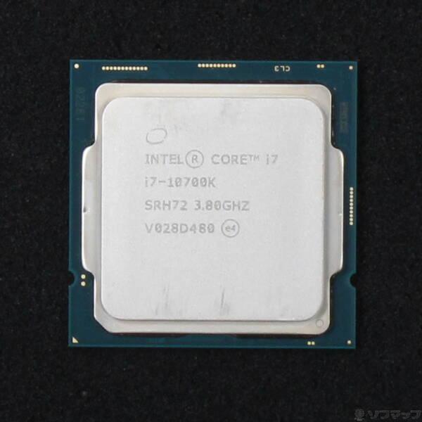 中古〕intel(インテル) Core i7 10700K 〔3.8GHz／LGA 1200