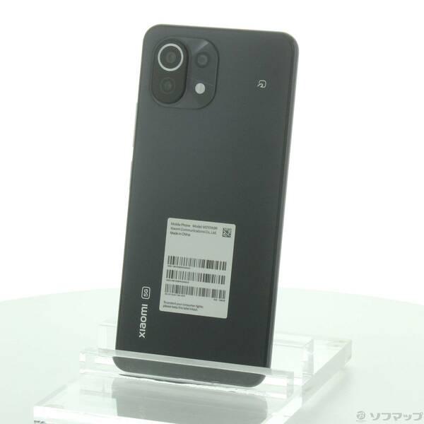 ほぼ未使用 mi11 lite 5G トリュフ ブラック 中古〕Xiaomi(シャオミ) Mi 11 Lite 5G 128GB トリュフブラック