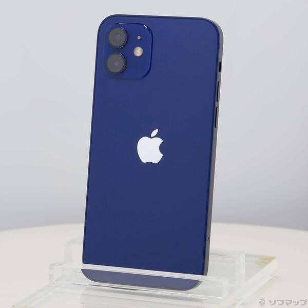中古〕Apple(アップル) iPhone12 128GB ブルー MGHX3J／A SIMフリー