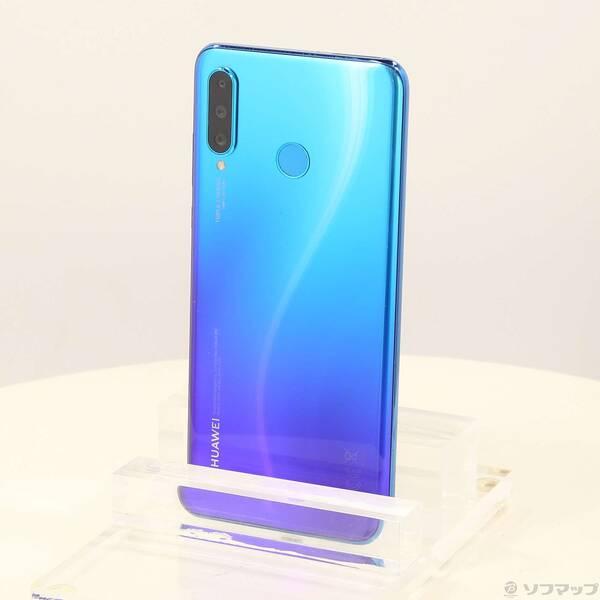 ANDROID - HUAWEI P30 Lite 本体　ピーコックブルー ムスビー｜セイモバイル☆SIMフリー版 HUAWEI P30 lite