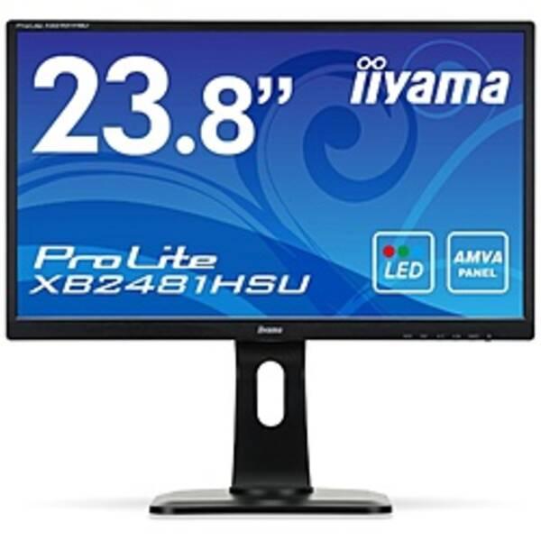 〔中古〕iiyama ProLite XB2481HSU XB2481HSU-B1 マーベルブラック〔196-ud〕