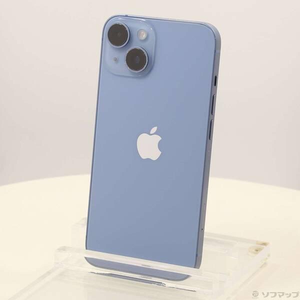 【中古美品現状】Apple iPhone14 128GB ブルー 85% 中古〕Apple(アップル) iPhone14 128GB ブルー 3L237J／A SIM