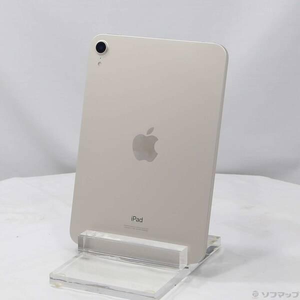 中古〕Apple(アップル) iPad mini 第6世代 64GB スターライト MK7P3J
