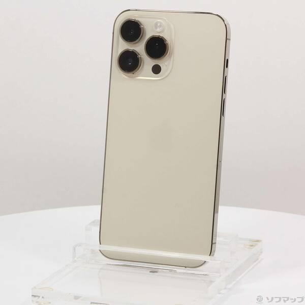 中古〕Apple(アップル) iPhone14 Pro Max 1TB ゴールド MQ9M3J／A SIM
