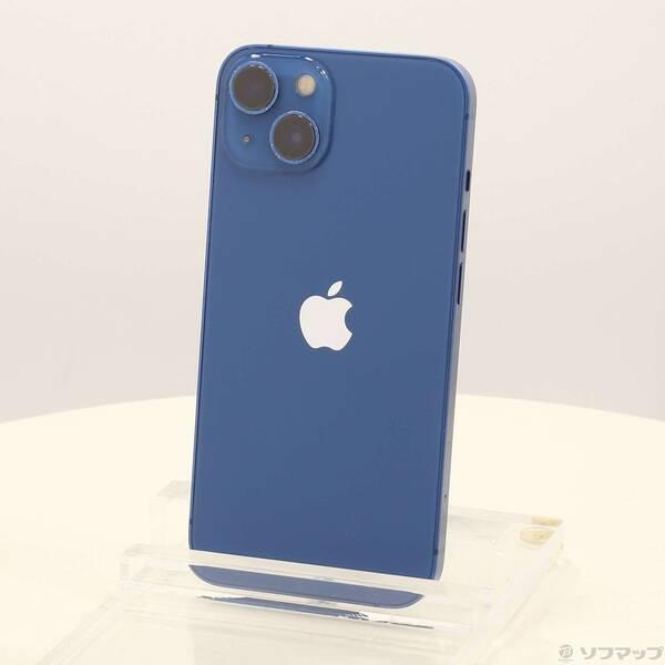 中古〕Apple(アップル) iPhone13 256GB ブルー MLNM3J／A SIMフリー