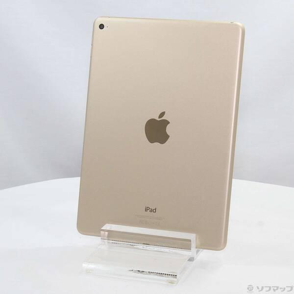 〔中古〕Apple(アップル) iPad Air 2 64GB ゴールド MH182J／A Wi-Fi〔305-ud〕