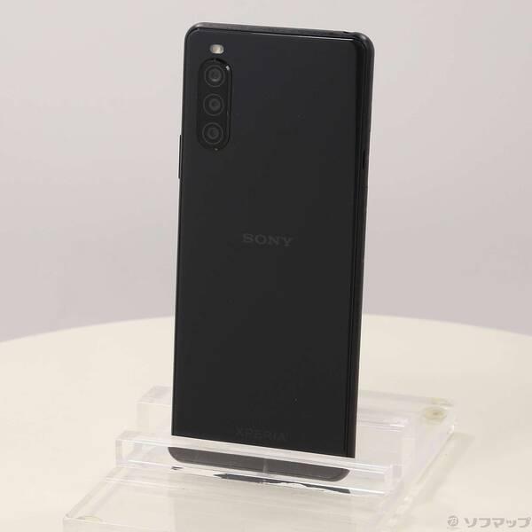 中古〕SONY(ソニー) Xperia 10 II 64GB ブラック SOV43 auロック
