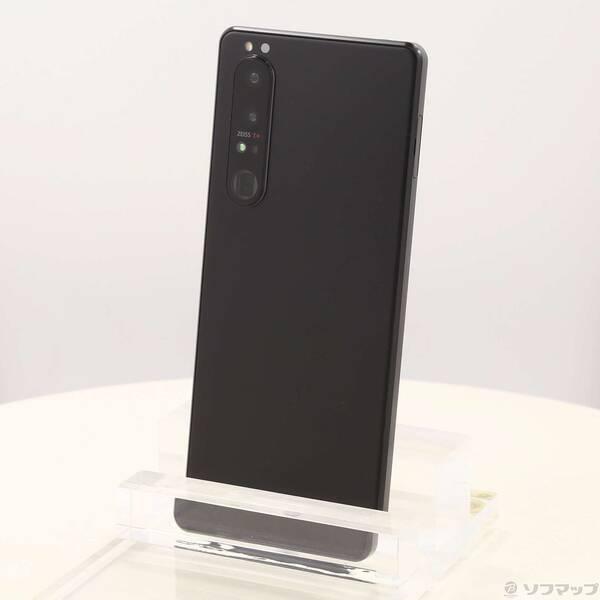 中古〕SONY(ソニー) Xperia 1 III 256GB フロストブラック SOG03