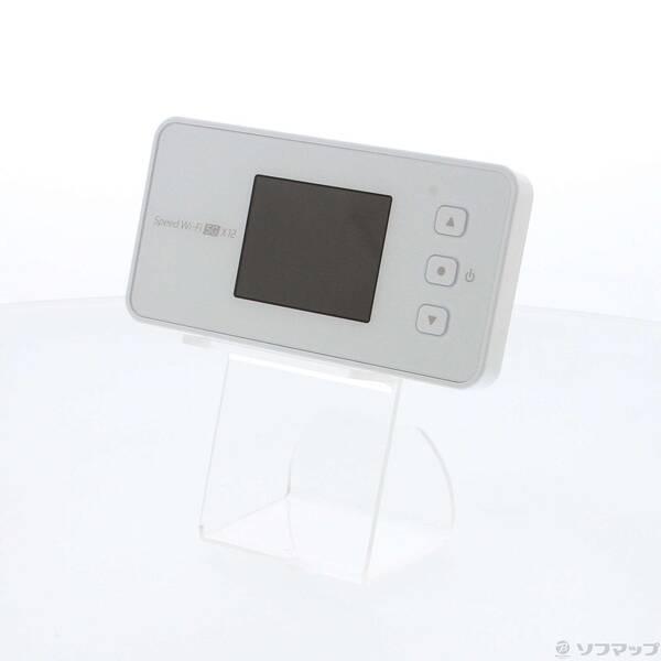 中古〕NEC(エヌイーシー) Speed Wi-Fi 5G X12 NAR03 アイスホワイト