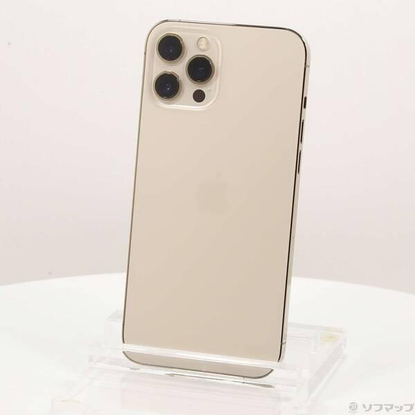 中古〕Apple(アップル) iPhone12 Pro Max 256GB ゴールド MGD13J／A