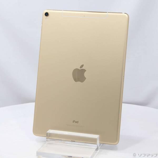 中古〕au iPad Pro 10.5インチ 256GB ゴールド MPHJ2J／A au
