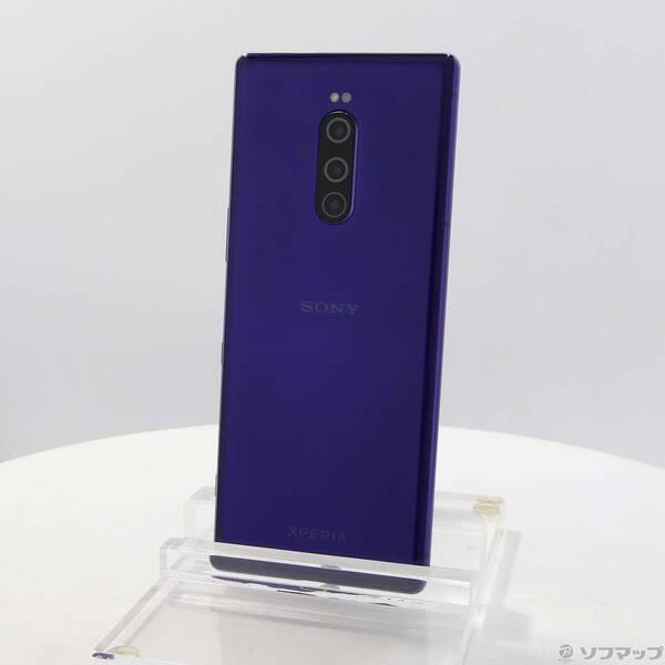 Xperia - Xperia1 802so パープル 美品 SIMロック解除済】SoftBank Xperia1 802SO パープル|中古