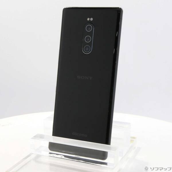 中古〕SONY(ソニー) Xperia 1 64GB ブラック SO-03L docomo〔305