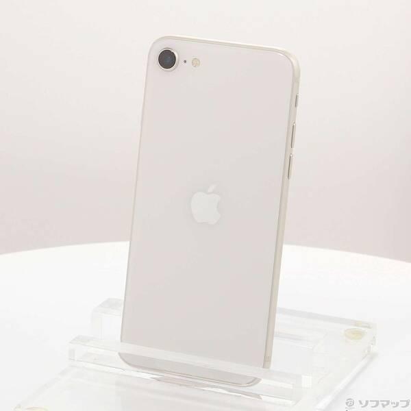 中古〕Apple(アップル) iPhone SE 第3世代 128GB スターライト MMYG3J