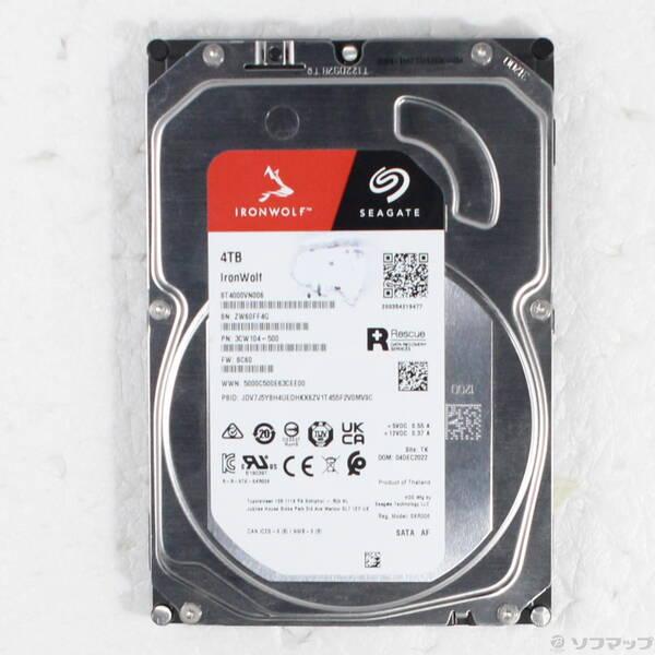Seagate IronWolf ST4000VN006/EC 4TB 未開封 中古〕Seagate IronWolf 4TB ST4000VN006〔262-ud〕 : ソフマップ中古