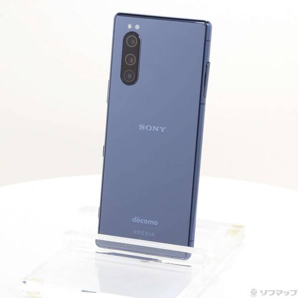 Xperia - 未使用 Xperia5 SO-01M ブルー ドコモ SIMロック解除済 Xperia 【SIMロック解除済み】Xperia 5 SO-01M docomo [ブルー