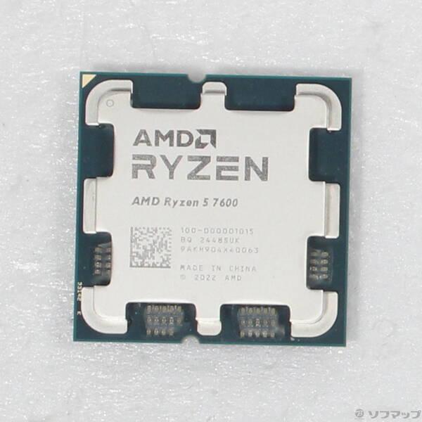 AMD Ryzen 7 7600 CPU【動作確認済 中古品】 中古〕AMD(エーエムディー) Ryzen 5 7600 〔3.8GHz／SOCKET AM5