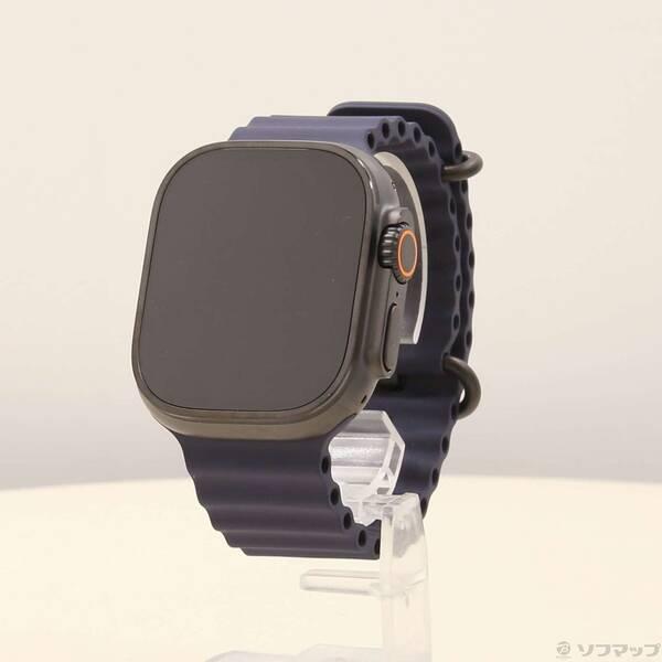 【新品】純正 49mm オーシャンバンド・ブラック（ブラックチタニウム）② 49mmケース用ブラックオーシャンバンド - ブラックチタニウムの