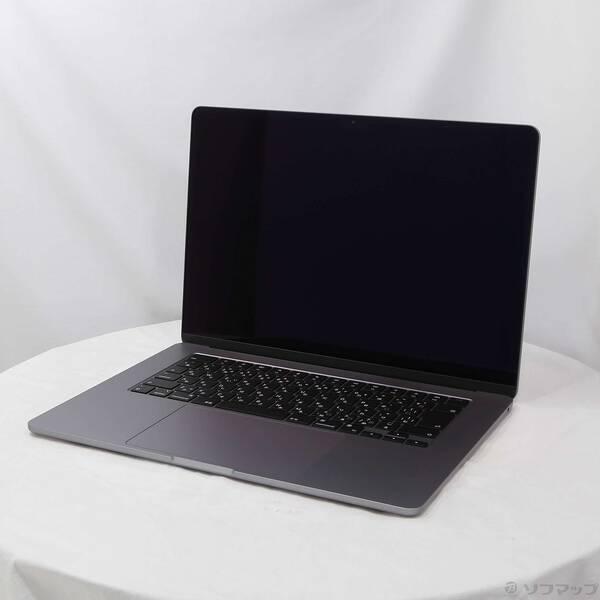 M2モデル美品☆Apple MacBookAir Mid2023 MQKQ3J/ MacBook Air 15インチ MQKQ3J/A Mid 2023 スペースグレイ【Apple