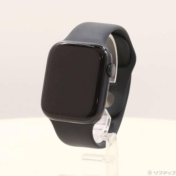 Apple Watch - アップルウォッチ7  45mm ミッドナイト　アルミニウム　スポーツバンド 中古〕Apple(アップル) Apple Watch Series 7 GPS 45mm