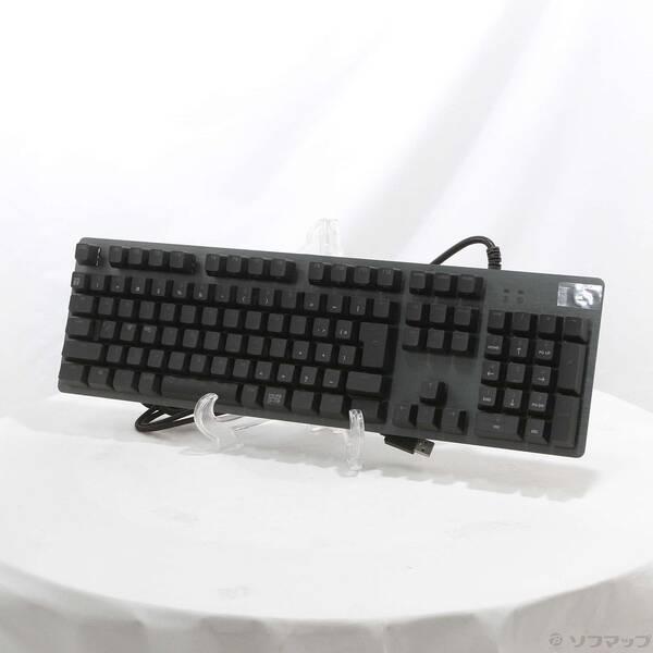 〔中古〕logicool(ロジクール) G521 Carbon RGBメカニカルゲーミングキーボード リニア 赤軸〔377-ud〕