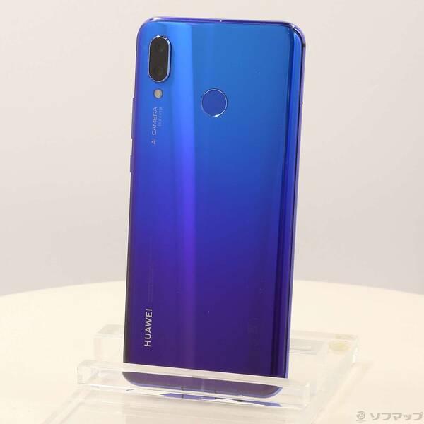 Huawei nova3 アイリスパープル　国内版シムフリースマホ　美品！！ 中古〕HUAWEI(ファーウェイ) HUAWEI nova3 128GB アイリス