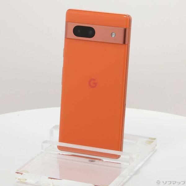 SIMフリー Google Pixel 7a コーラル 中古〕GOOGLE(グーグル) Google Pixel 7a 128GB コーラル