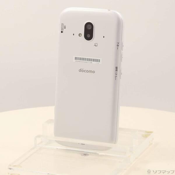 中古〕FCNT らくらくスマートフォン 64GB ホワイト F-52B docomo SIM