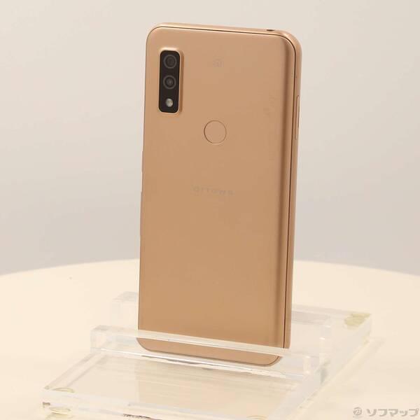 中古〕FUJITSU(富士通） arrows We 64GB ローズゴールド FCG01 au SIM