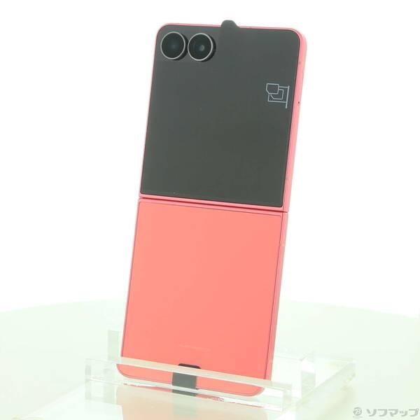 よ*ん様 Galaxy Z Flip7 256GBコーラルレッド 中古〕SAMSUNG(サムスン) Galaxy Z Flip7 256GB コーラルレッド