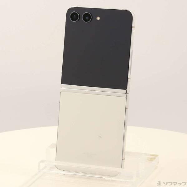 中古〕SAMSUNG(サムスン) Galaxy Z Flip5 256GB クリーム SCG23