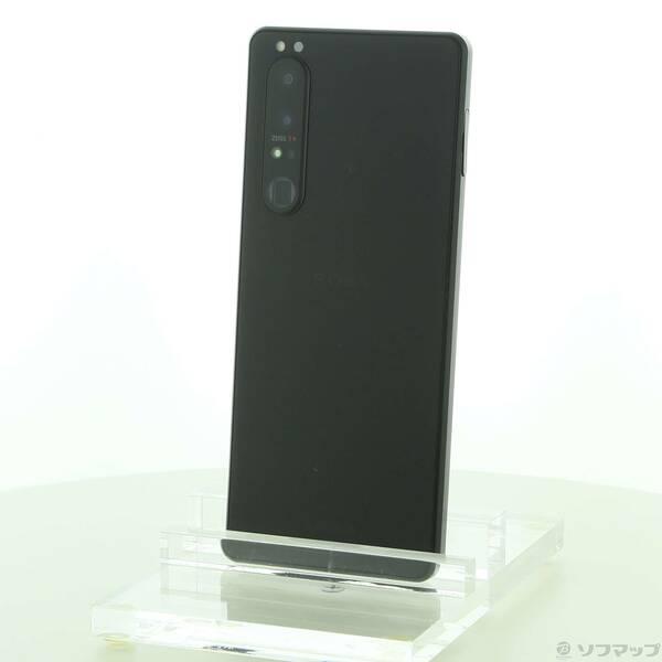 中古〕SONY(ソニー) Xperia 1 III 256GB フロストブラック SOG03