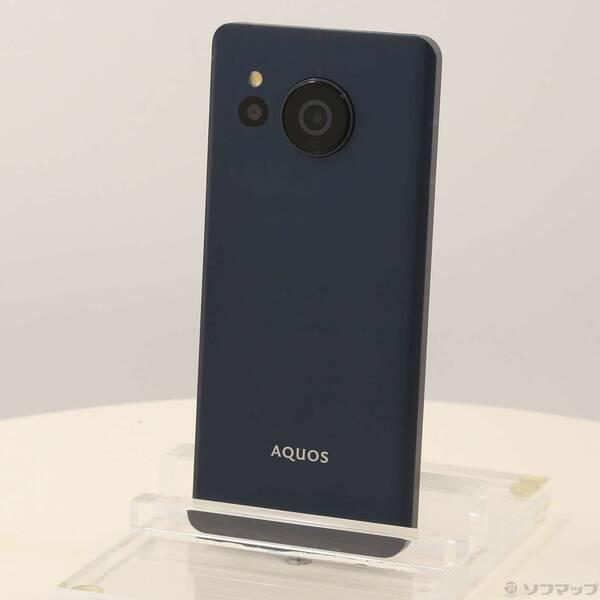 中古)SHARP AQUOS sense8 128GB コバルトブラック SH-M26 SIM
