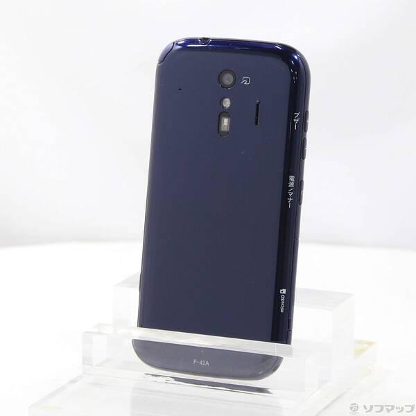 富士通 - 【B】F-42A/らくらくスマートフォン/355345110075413 富士通 F-42A らくらくスマートフォン ピンク SIMフリー ドコモ