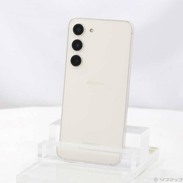 中古〕SAMSUNG(サムスン) Galaxy S23 256GB クリーム SC-51D